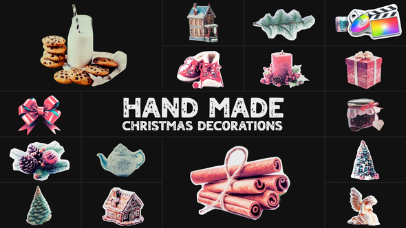 Photo of Hand Made Christmas Decorations | FCPX – Videohive 55728385