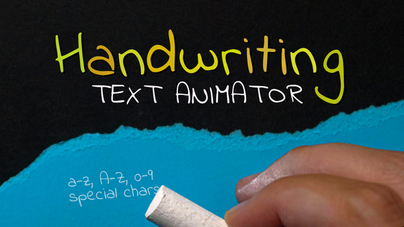 Photo of Handwriting Text Animator – Videohive 55850015