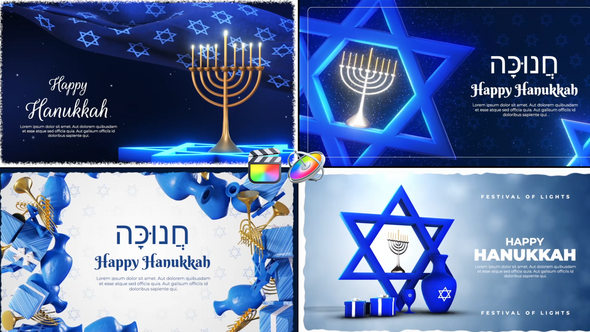 Photo of Hanukkah Greetings Pack – Videohive 56046390