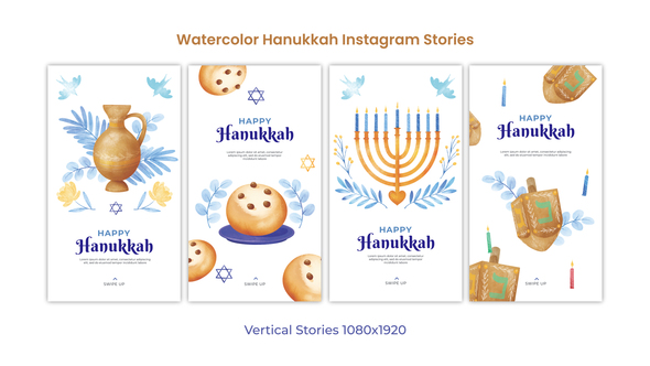 Photo of Happy Hanukkah Instagram Stories – Videohive 55958333