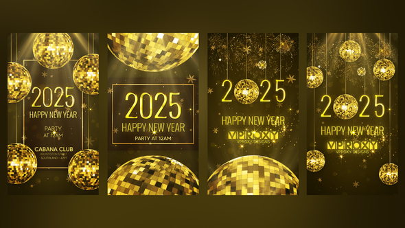 Photo of Happy New Year Instagram Stories – Videohive 55907551