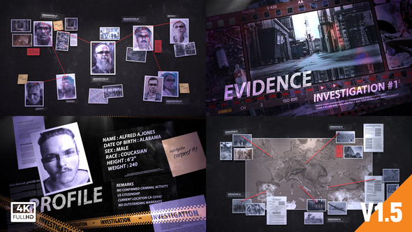 Photo of Investigation Detective Intro – Videohive 25102603