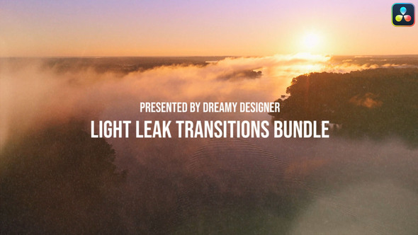 Photo of Light Leak Transitions Overlays And color luts Bundle For DaVinci Resolve – Videohive 55826380