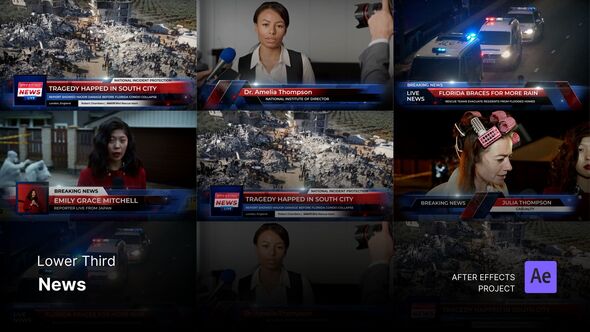 Photo of Lower Third – News After Effects Project Files – Videohive 55577311