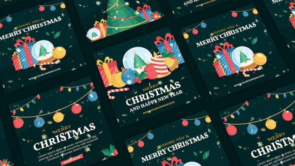 Photo of Merry Christmas Instagram Post | Christmas Social Media Post – Videohive 55812501