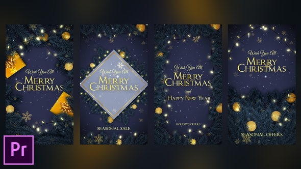 Photo of Merry Christmas Instagram Stories – Premiere Pro – Videohive 55734024