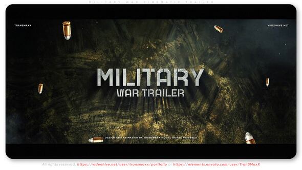 Photo of Military War Cinematic Trailer – Videohive 55932704