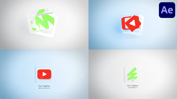 Photo of Minimal 3D Logo for After Effects – Videohive 55866924