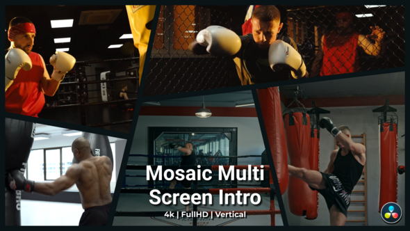 Photo of Mosaic Multi Screen Intro – Videohive 56014246