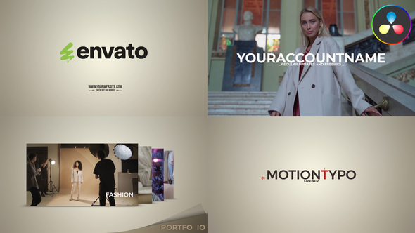 Photo of Motion Typo for DaVinci Resolve – Videohive 55752695