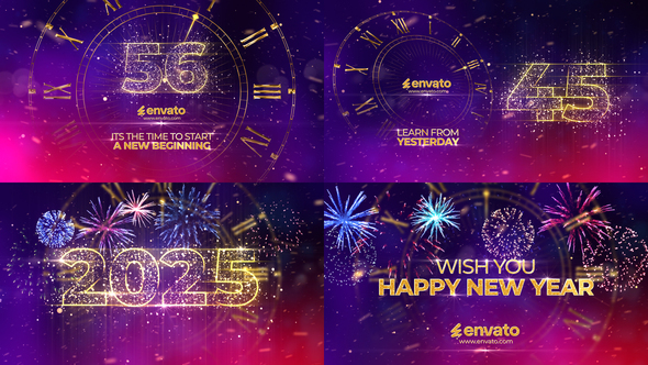 Photo of New Year Countdown 2025 – Videohive 25241254