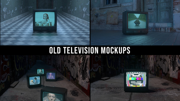 Photo of Old TV Mockups – Videohive 55736128