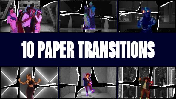 Photo of Paper Style Transition | Freeze Frame (MOGRT) – Videohive 55968262