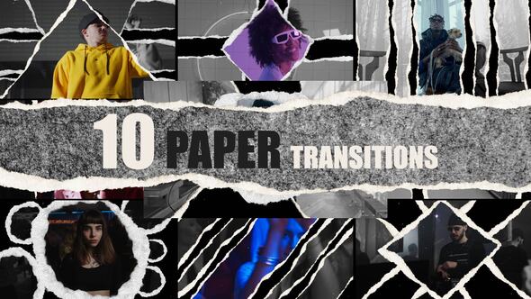 Photo of Paper Transitions V5 (MOGRT) – Videohive 55741014