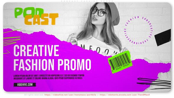 Photo of Podcast Fashion Promo – Videohive 55988501