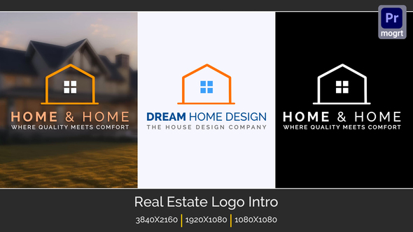 Photo of Real Estate Logo Intro – Mogrt – Videohive 55778521