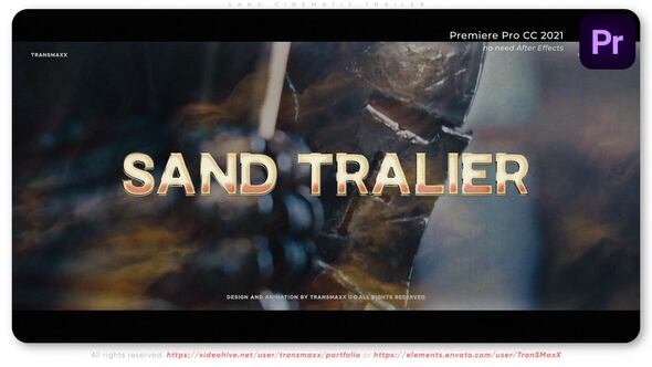 Photo of Sand Cinematic Trailer – Videohive 55988306