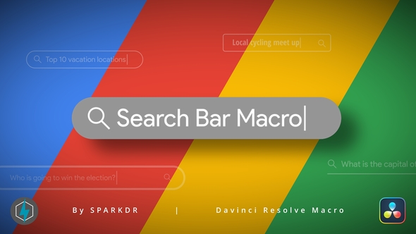 Photo of Search Bar | Davinci Resolve Macro – Videohive 55733944