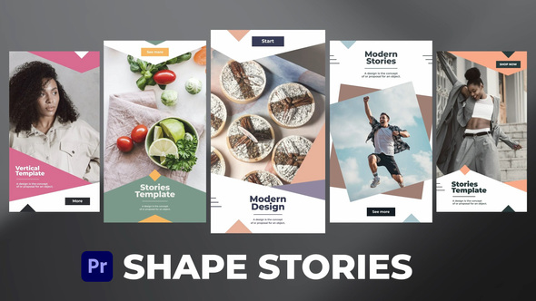 Photo of Shape Stories for Premiere Pro – Videohive 55713841