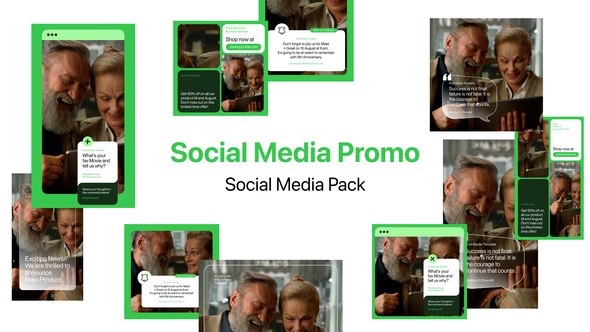 Photo of Social Media Promo PACK – Videohive 55886001