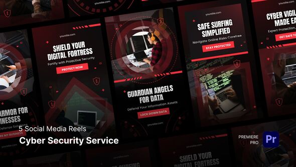 Photo of Social Media Reels – Cyber Security Service Premiere Pro Templates – Videohive 55785464