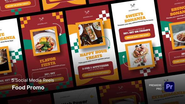 Photo of Social Media Reels – Food Promo Premiere Pro Templates – Videohive 55785402