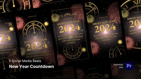 Photo of Social Media Reels – New Year Countdown Premiere Pro Templates – Videohive 55620829