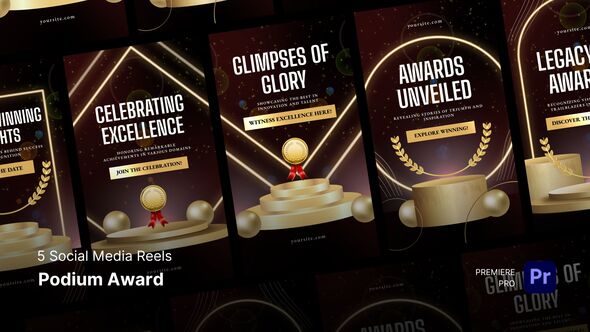 Photo of Social Media Reels – Podium Award Premiere Pro Templates – Videohive 55759011