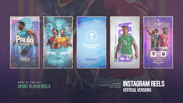 Photo of Sport Player Vertical Reels – Videohive 55437367