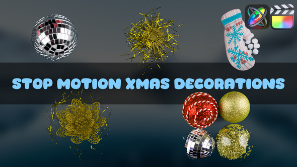 Photo of Stop Motion Xmas Decorations for FCPX – Videohive 55970106