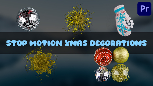 Photo of Stop Motion Xmas Decorations for Premiere Pro – Videohive 55986158