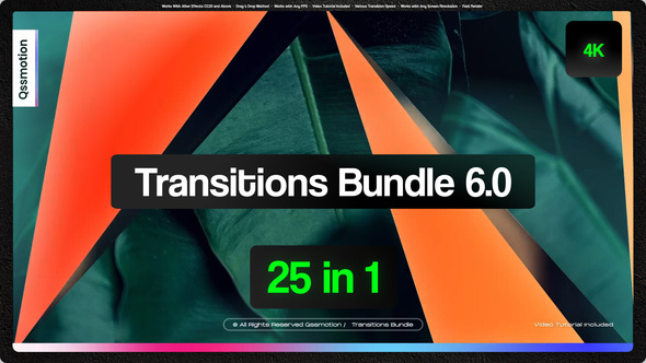 Photo of Transitions Bundle 6.0 – Videohive 47414244