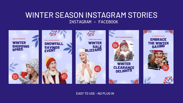 Photo of Winter Season Instagram Stories – Videohive 55785671