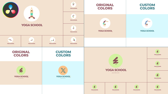 Photo of Yoga School Logo Reveal for DaVinci Resolve – Videohive 55945066