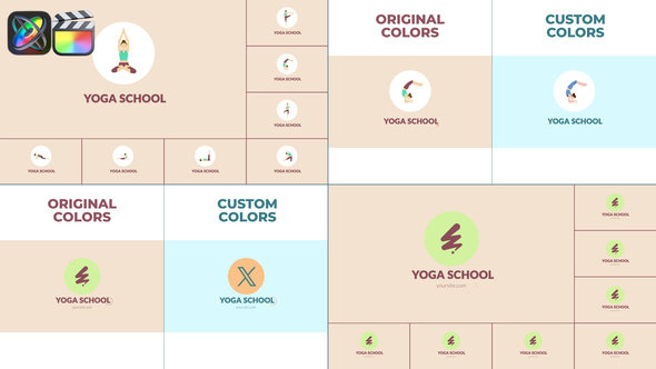 Photo of Yoga School Logo Reveal for FCPX – Videohive 55945251