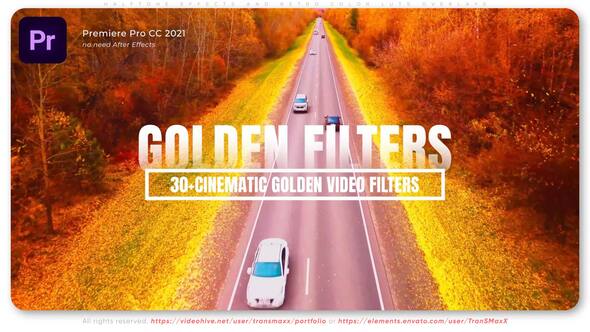 Photo of 30+ Cinematic Golden Video Filters – For Premiere PRO – Videohive 56507033