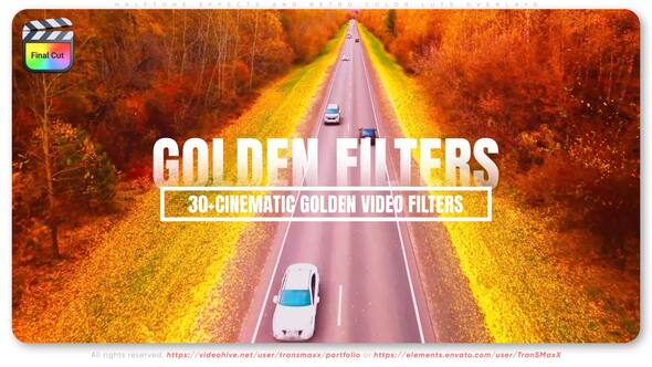 Photo of 30+ Cinematic Golden Video Filters – Videohive 56507012