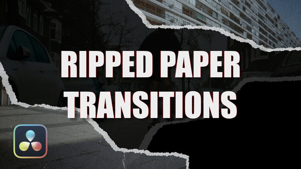 Photo of 30 Ripped Paper Transitions for DaVinci Resolve – Videohive 56352540