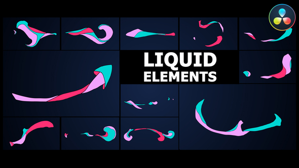 Photo of Advanced Liquid Elements | DaVinci Resolve – Videohive 56062605