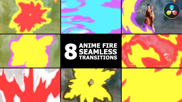 Photo of Anime Fire Seamless Transitions | DaVinci Resolve – Videohive 56488489