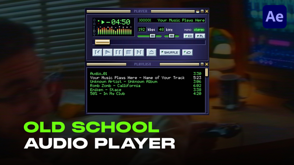 Photo of Audio Visualizer | Old School Player – Videohive 56270213