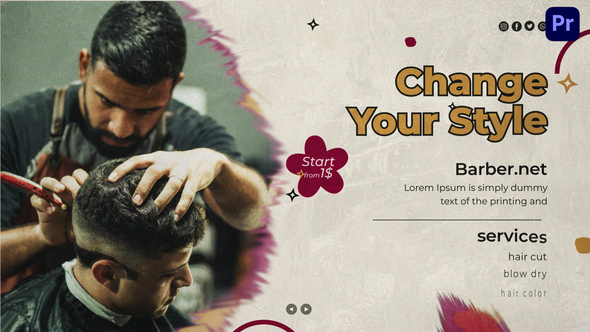 Photo of Barber Shop Promo – Videohive 56422220