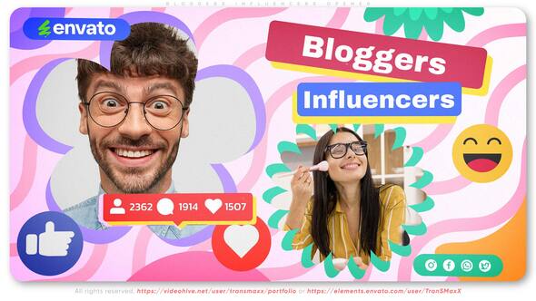 Photo of Blogger Influencer Opener – Videohive 56317540