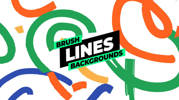 Photo of Brush Lines Backgrounds – Videohive 56335074