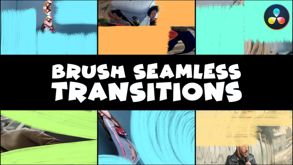 Photo of Brush Seamless Transitions | DaVinci Resolve – Videohive 56360136