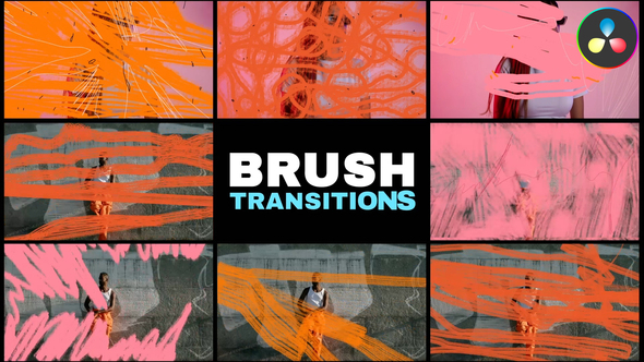 Photo of Brush Transitions for DaVinci Resolve – Videohive 56262308