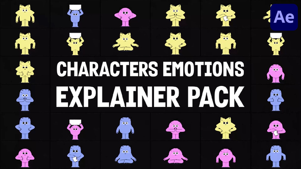 Photo of Characters Emotions Explainer Pack for After Effects – Videohive 56221150