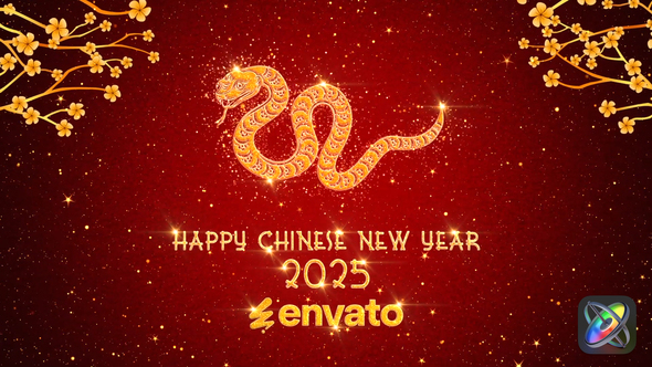 Photo of Chinese New Year Greetings 2025 Apple Motion – Videohive 42971856