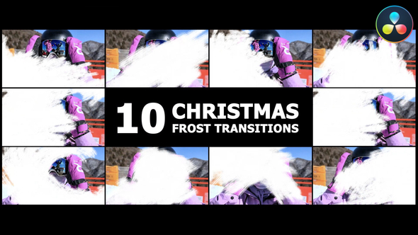 Photo of Christmas Frost Transitions | DaVinci Resolve – Videohive 56044421