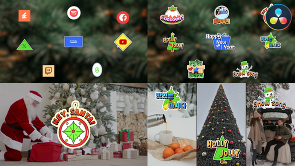 Photo of Christmas Logo Titles for DaVinci Resolve – Videohive 56044323